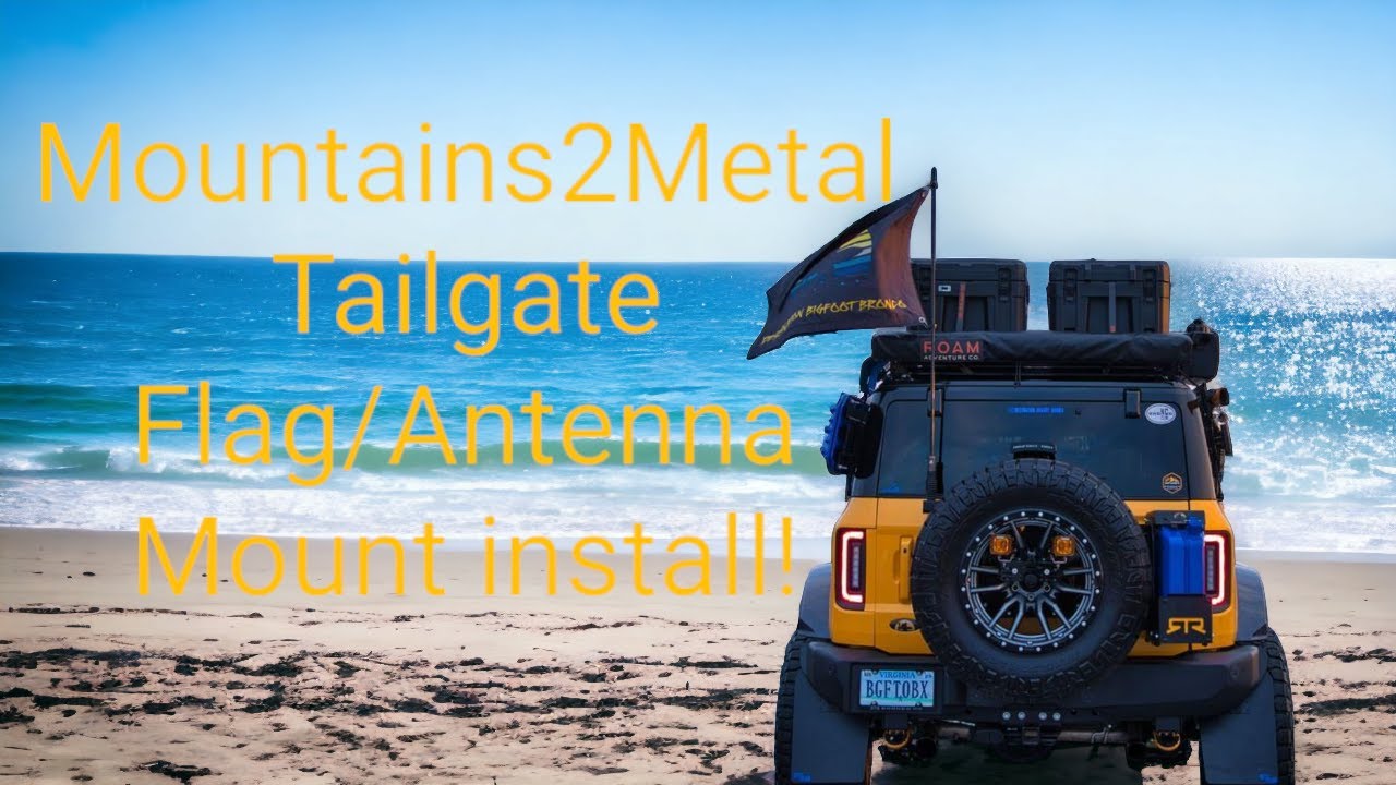 @mountains2metal Flag mount installation