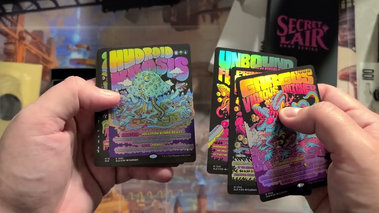 Magic: The Gathering: эксклюзивный набор Secret Lair из магазина: распаковка Calling All Hydra Heads