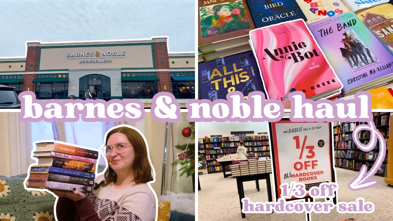 Barnes & Noble Hardcover Sale | Come Shopping With Me + Book Haul