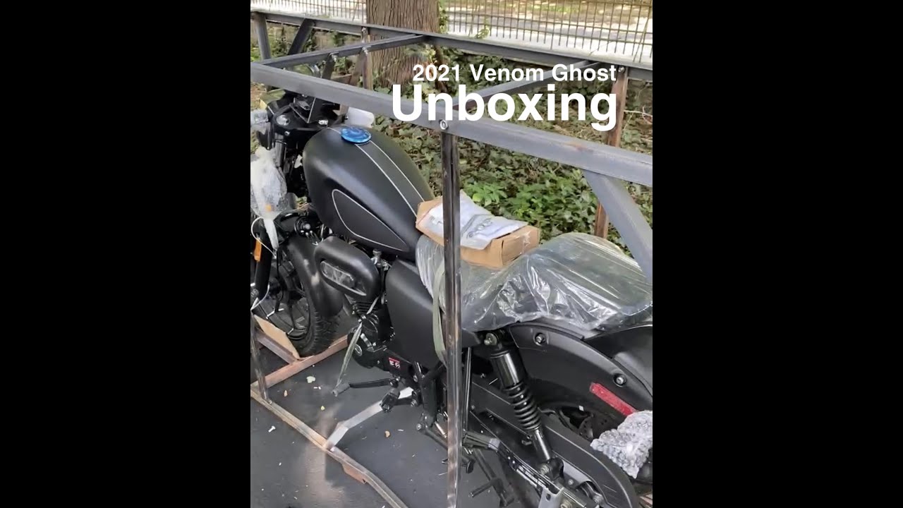 New 2021 Venom Ghost unboxing/first ride