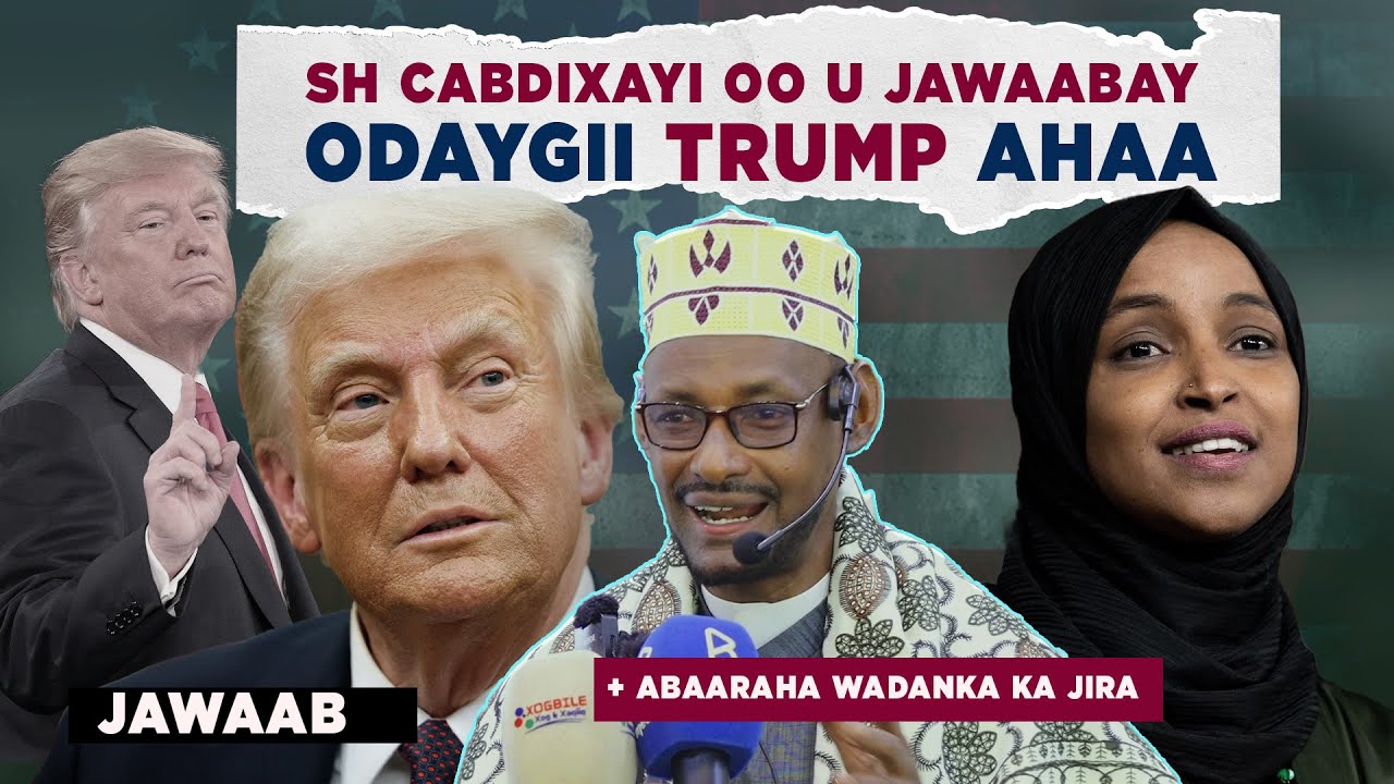 𝐉𝐀𝐖𝐀𝐀𝐁 ku socota  QABQABLE 𝐓𝐑𝐔𝐌𝐏 , Abaaraha Wadanka Ka Jira , Guulaha somalida + ISRA4l. Sh A Xayi