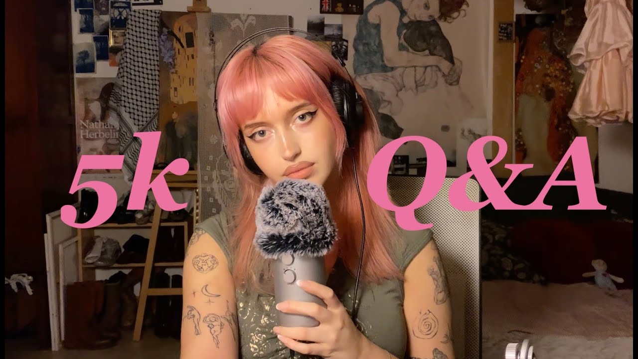 ASMR ITA😴 Q&A SPECIALE 5K💞🥳