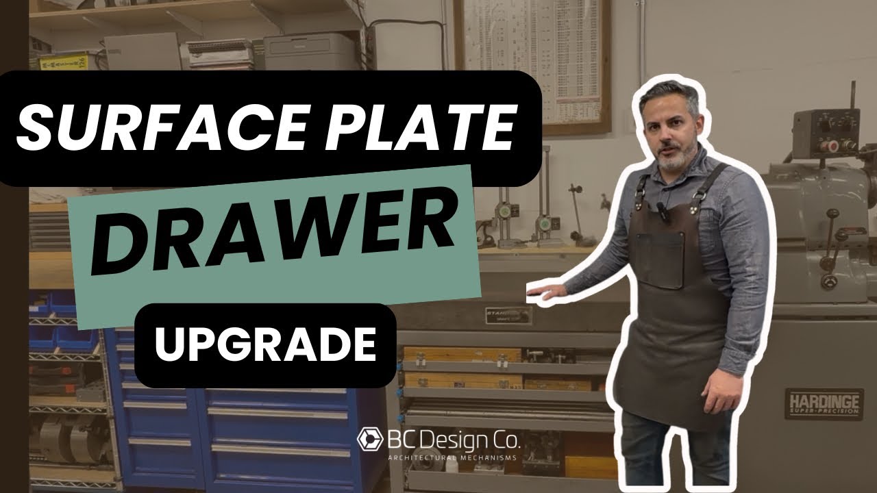 Standridge granite surface plate drawer upgrade 