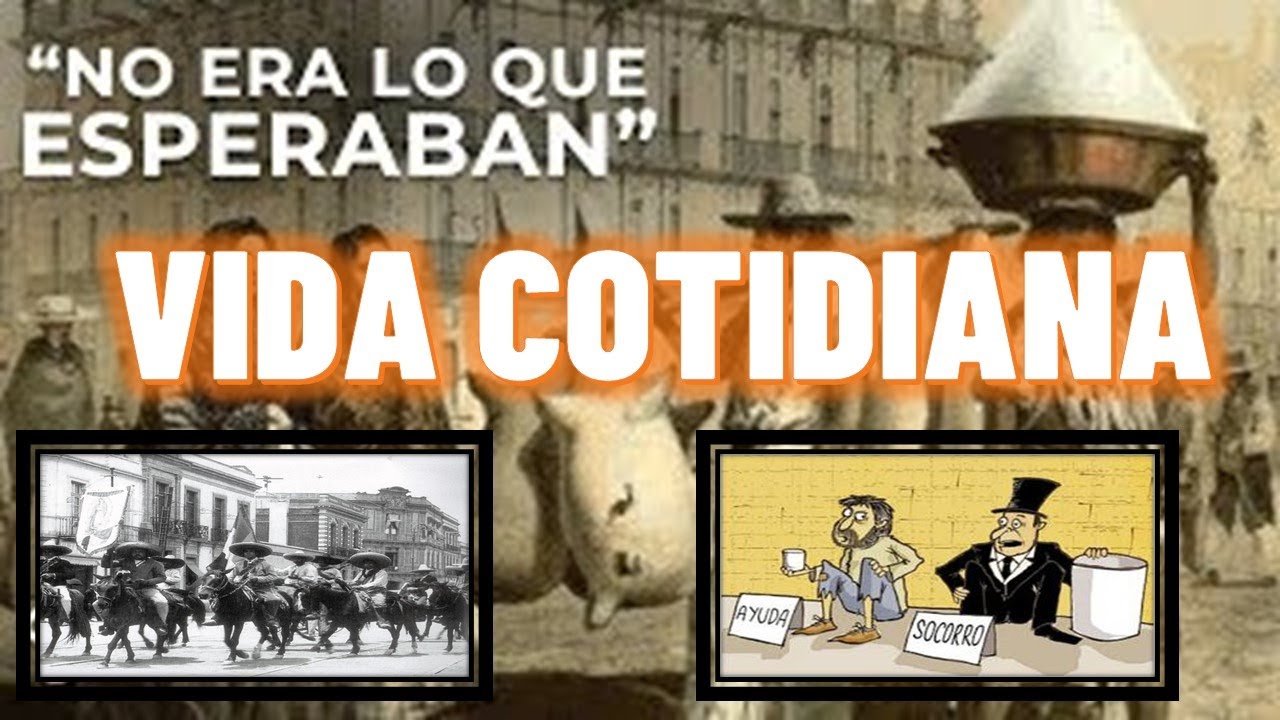 La vida cotidiana DESPUÉS de la INDEPENDENCIA de MÉXICO