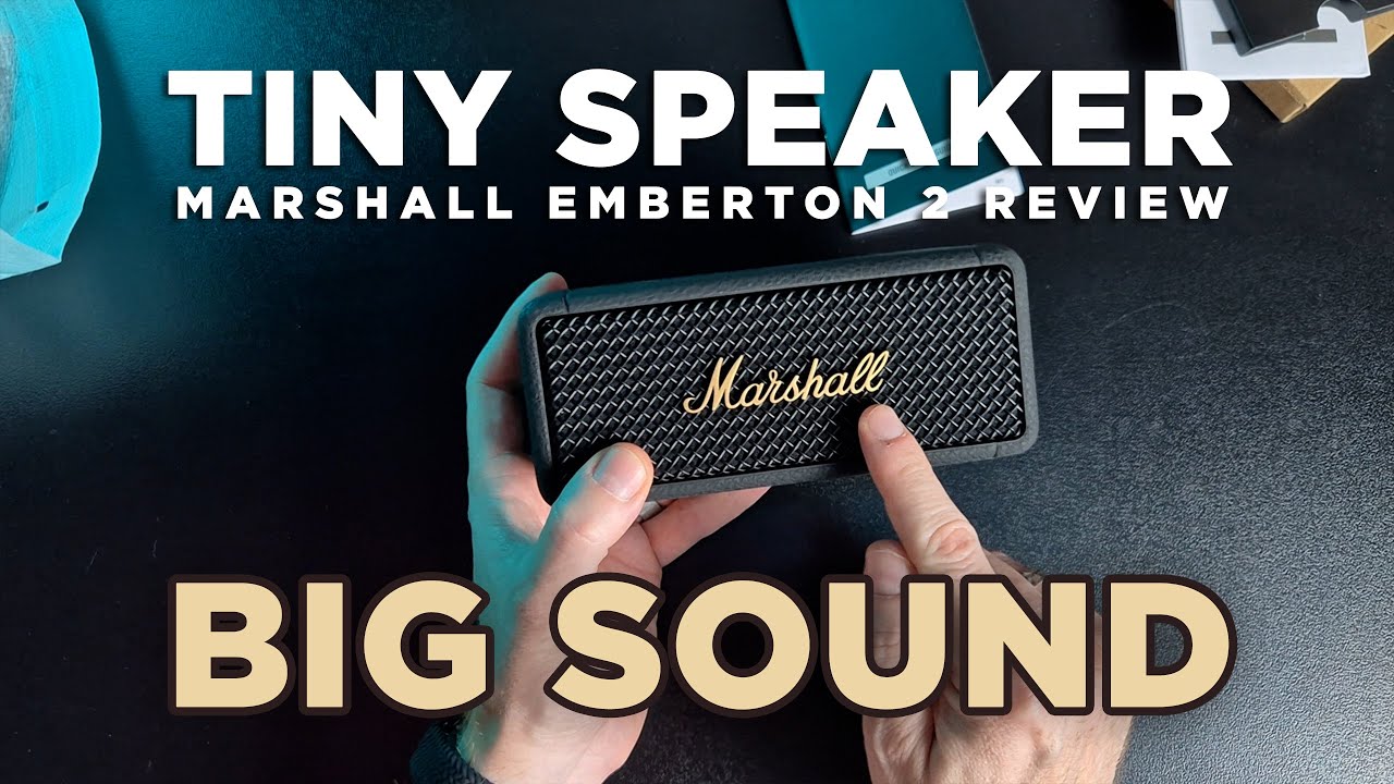 Marshall Emberton 2 Bluetooth Speaker | Full Unboxing & Sound Test