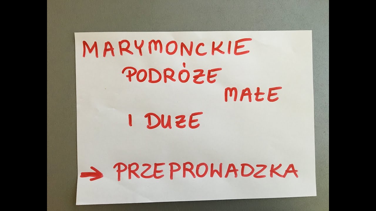 Przeprowadzka Ogniska Marymont