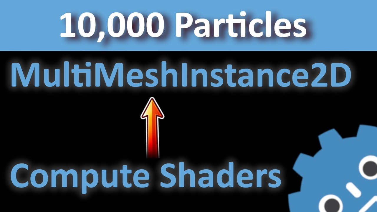 Using MultiMeshInstance2D and Texel Data to Accelerate Compute Shaders