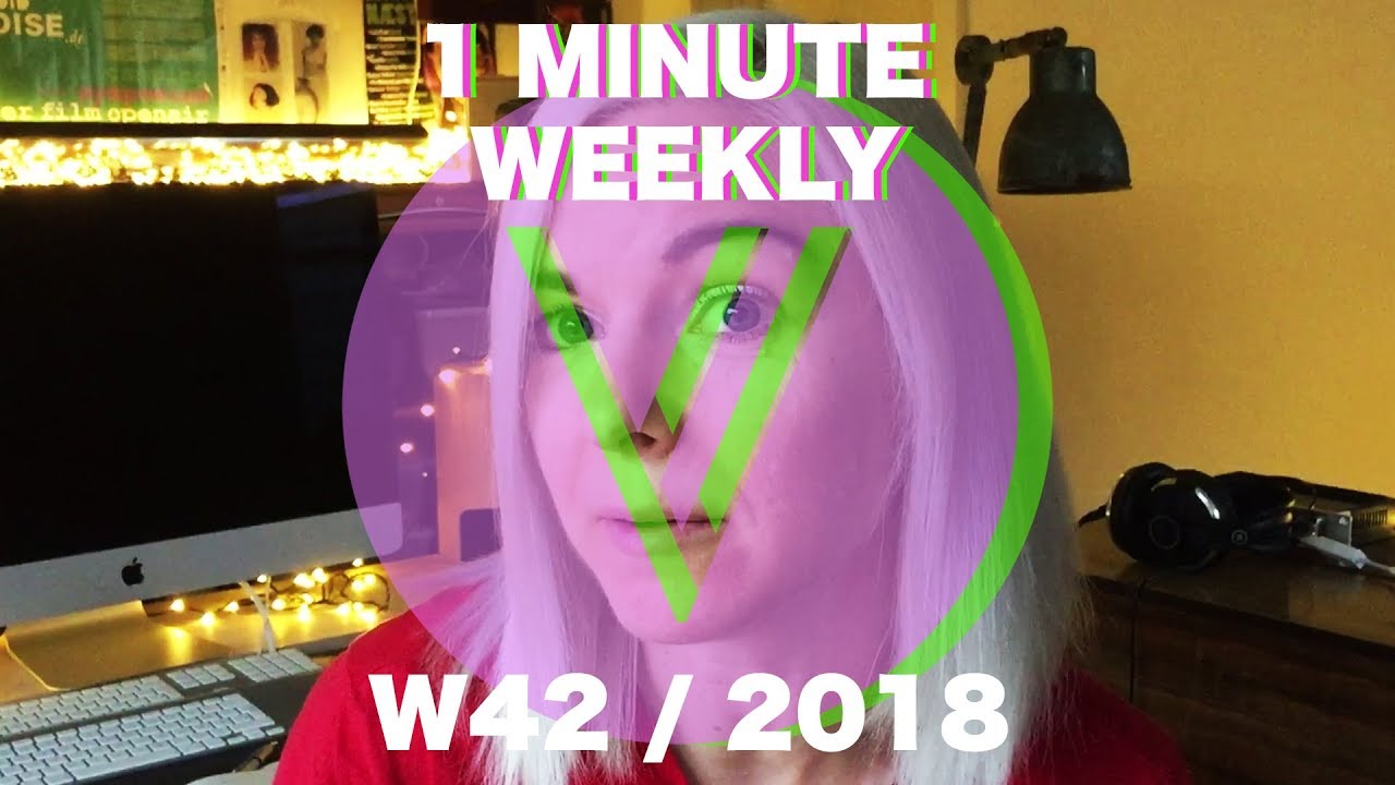 Vibeke Falden - 1 Minute Weekly (Week 42 2018)