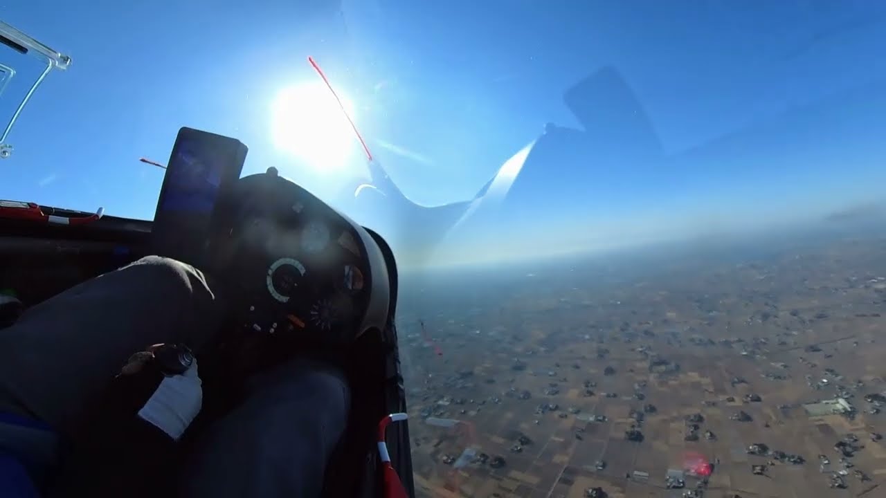 LS8耐空検査フライト