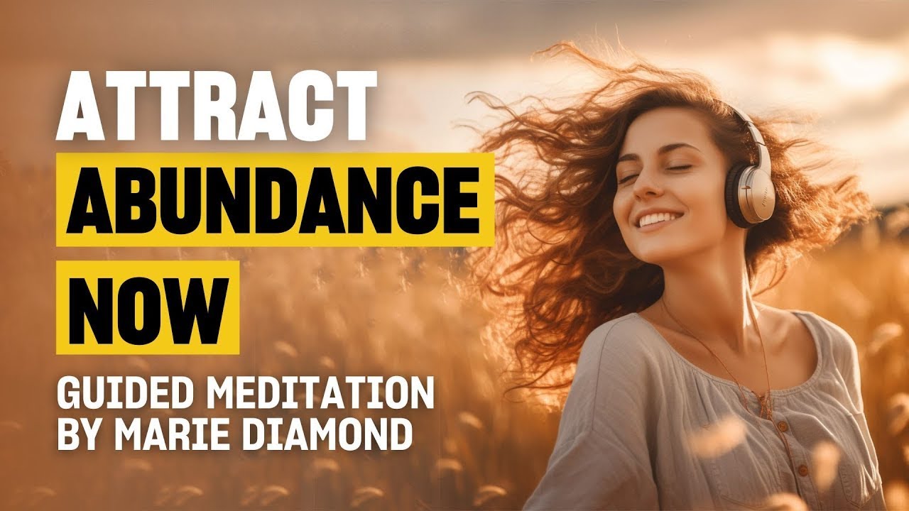 15-Minute Guided Meditation for Releasing Money Blocks and Attracting Abundance | Marie Diamond