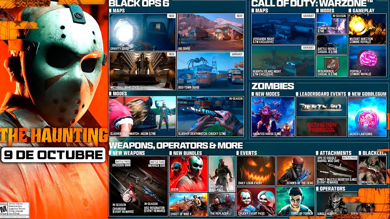 TODA la Nueva TEMPORADA 6 REVELADA Warzone Black Ops 6 (Colaboraciones, Eventos, Armas y mas!)
