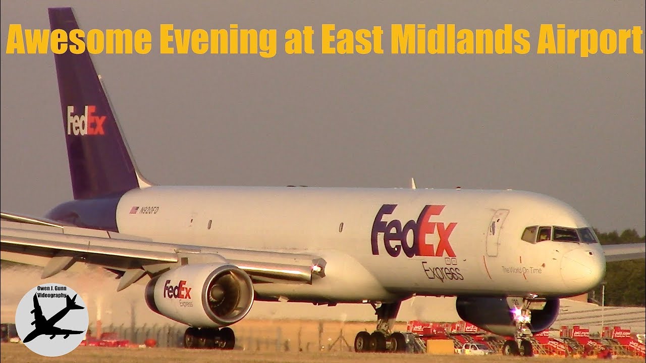 Awesome Evening at East Midlands Airport | Cargo Variety | 22/07/18