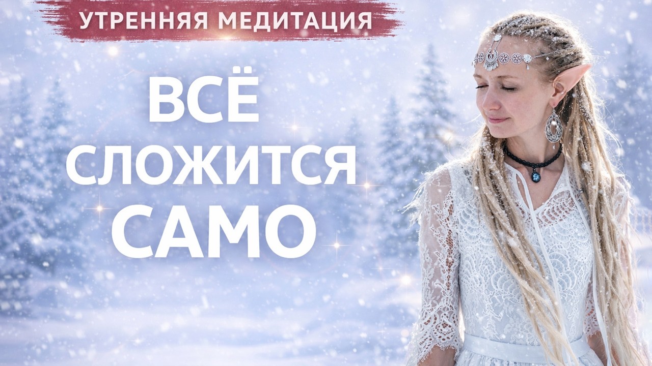 НАСТРОЙ МЕНЯЮЩИЙ РЕАЛЬНОСТЬ. ОТПУСТИ И ВСЁ БУДЕТ ПРОИСХОДИТЬ САМО. Медитация решения любых проблем
