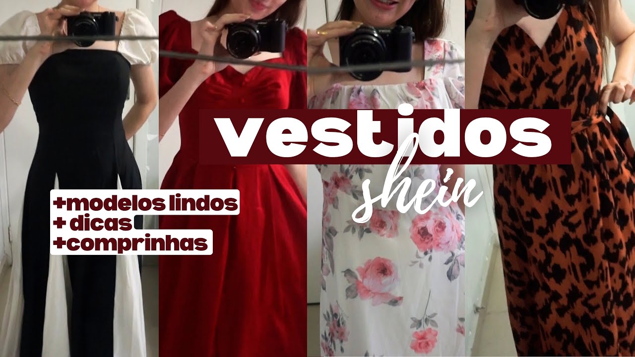 VESTIDOS SHEIN que VOCÊ DEVERIA COMPRAR! Com links #tryonhaul 