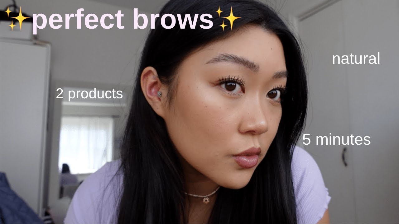 EASY and NATURAL EYEBROWS (drugstore eyebrow tutorial)