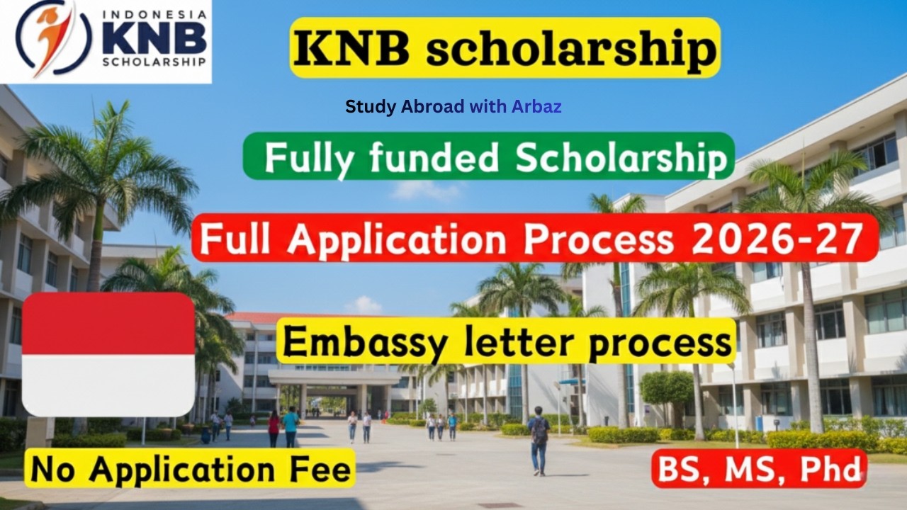 KNB Scholarship Application Process 2026 | Study in Indonesian 2026 | IDR 2,550,000