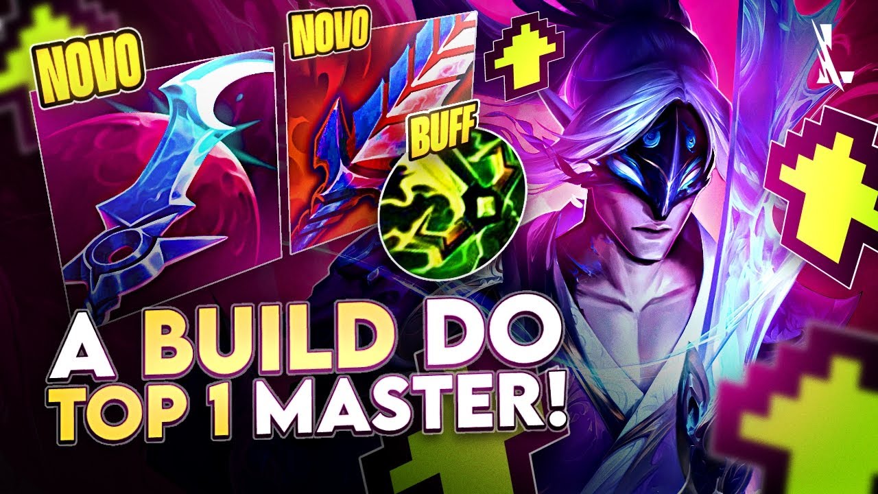 ESSA É A BUILD SECRETA DO TOP 1 MASTER YI PRA SUBIR DE ELO! | LoL Wild Rift