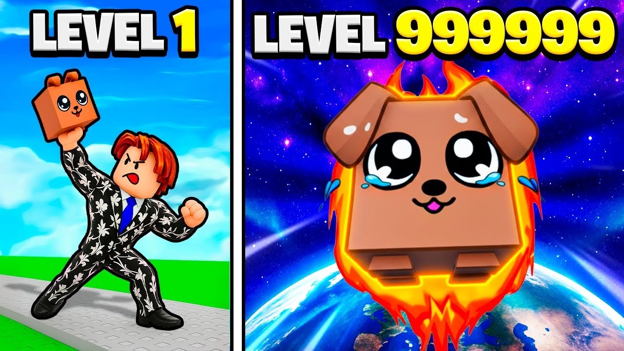 PRECISO DE MAIS FORÇA PARA JOGAR O PET NO ROBLOX 💪😱
