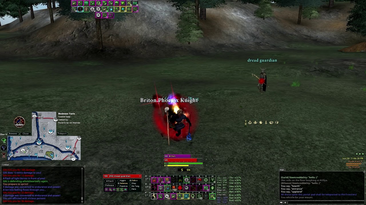 DAOC YWAIN - RR5 BONEDANCER VS RR6 INFILTRATOR 2018