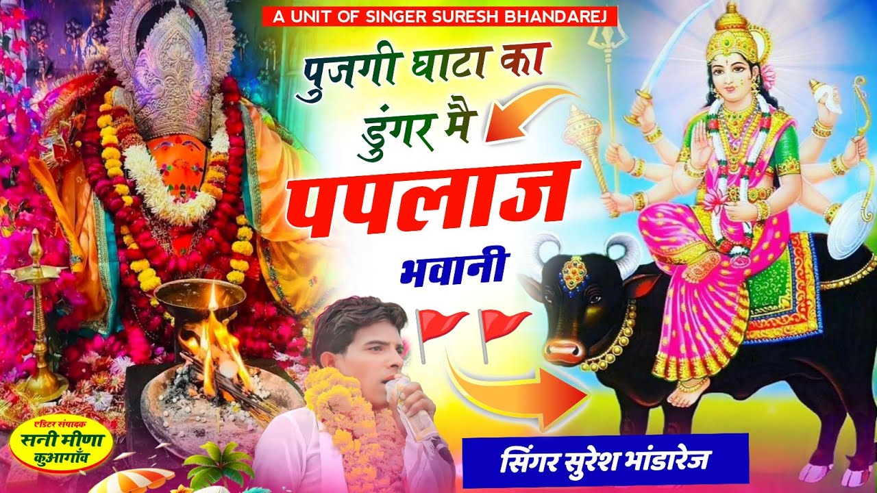 पपलाज माता यात्रा सांन्ग 2025 !! पुजगी घाटा का डुंगर पपलाज भवानी !! Singer Suresh Bhandarej 