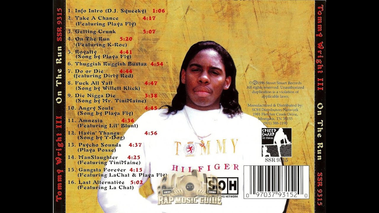 Tommy Wright III - Gangsta Forever (Instrumental Re-fixed)