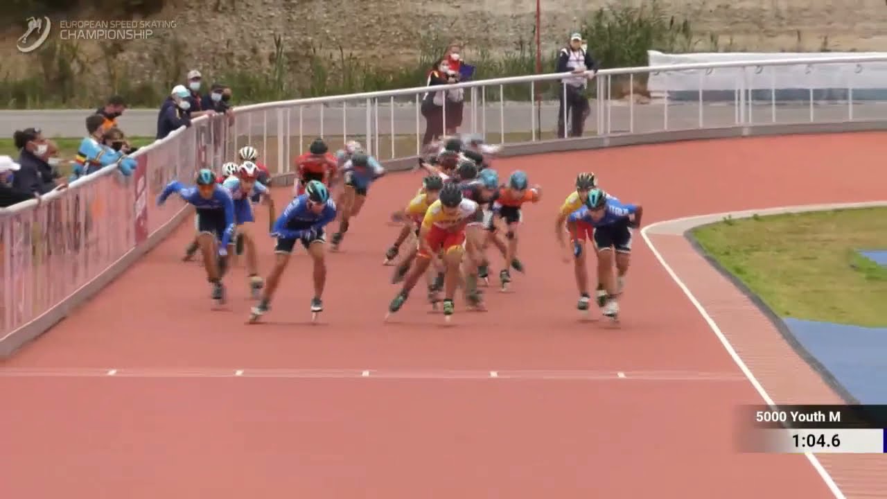 Campionati Europei di Pattinaggio 2021 - AM 5.000m punti eliminazione, finale
