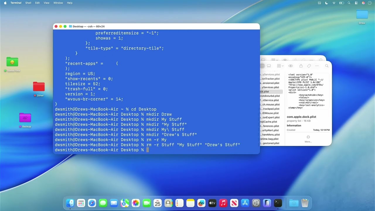 Using the Mac's Terminal App