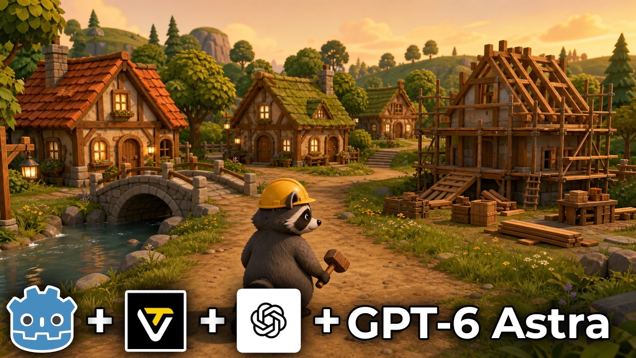 Tripo jest NIESAMOWITY w tworzeniu gier 3D w Godot z GPT-6 Astra