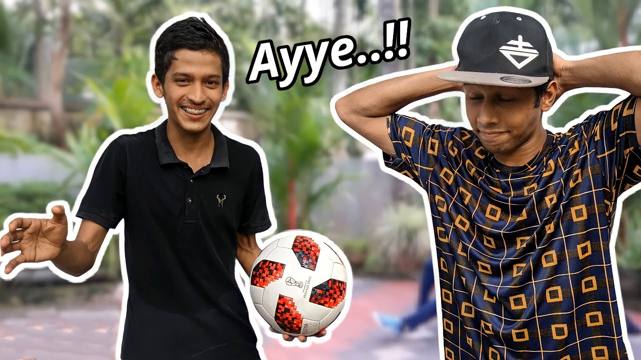 Legend says we are still trying 😂🤦🏻‍♂️ funny football freestyle challenge !