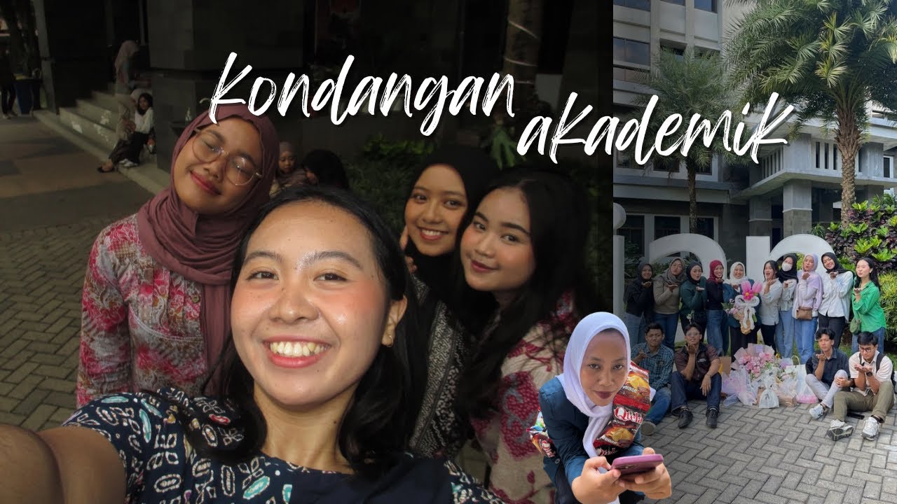berapa banyak kondangan akademik minggu ini!?!