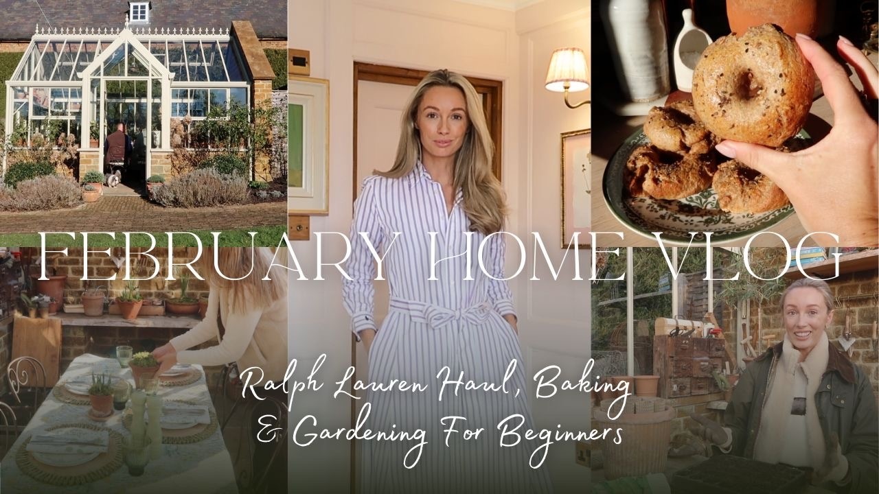 COSY HOMEMAKING WEEKEND IN THE COTSWOLDS 🤍 Making Soup & Bagels + Starting a Vegetable Garden 2025