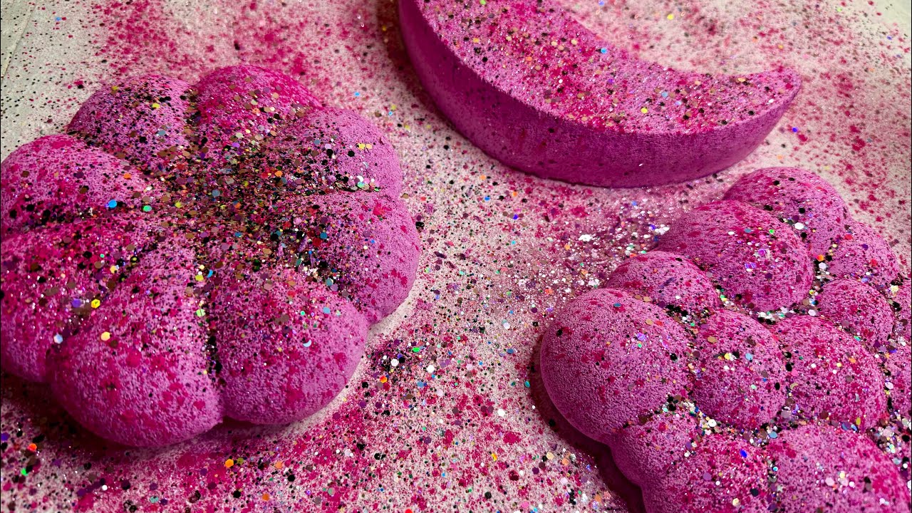 Fushia Reforms 💜🩷 | ASMR SOUNDS | Gym Chalk Crumbles | Sleep Aid | Satisfying | Stress Help
