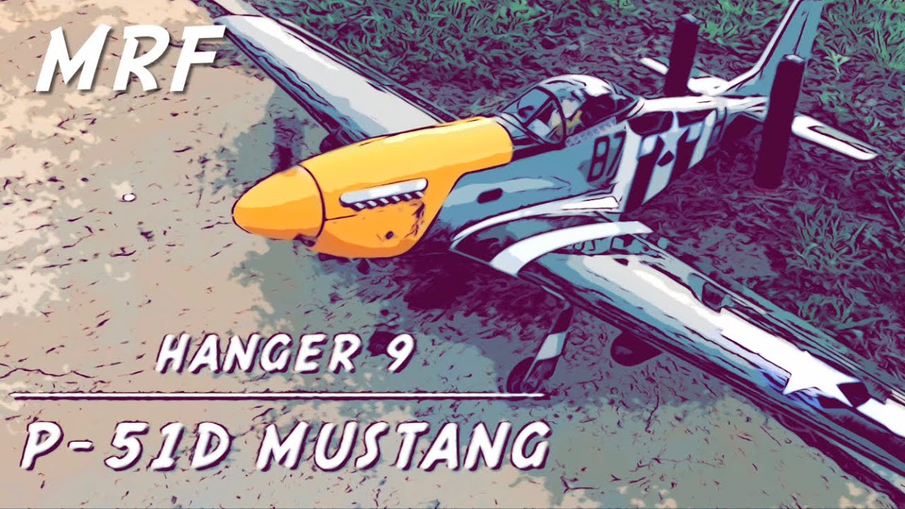 Hangar 9  P51D Mustang With Saito 180