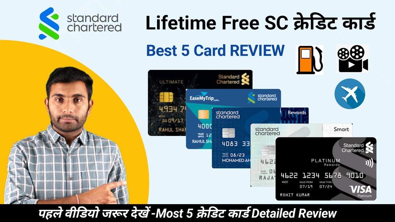Standard Chartered Credit Card Detailed Review | Compare Best SC Credit Card | Lifetime Free Card