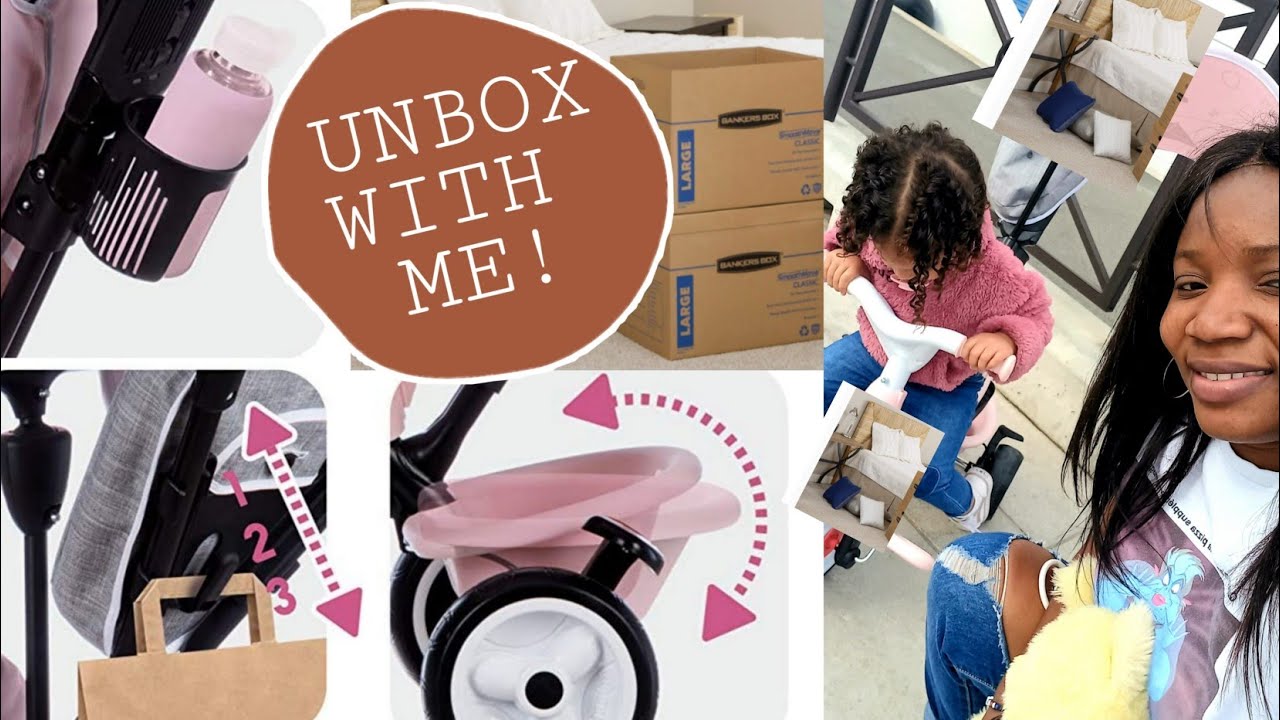 TRICYCLE BABY DRIVER 3 in 1|UNBOX WITH ME