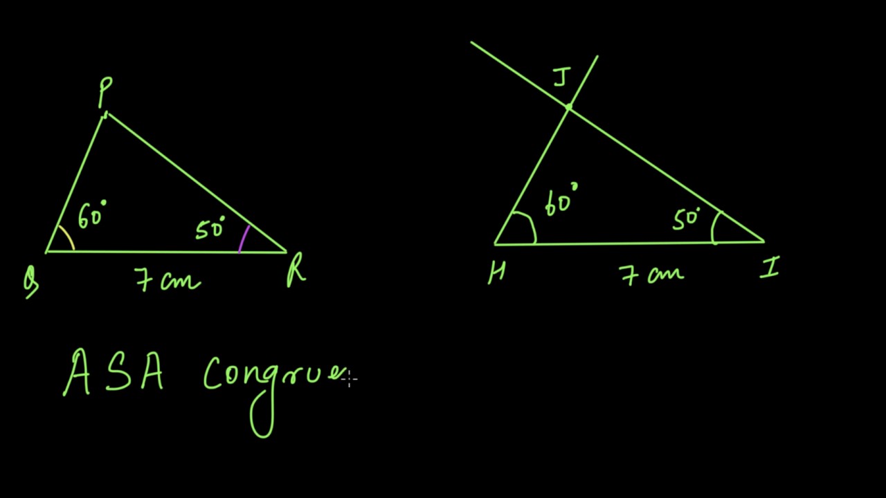 Triangle congruence criteria (Hindi) | Congruence of triangles | Class 7 (India) | Khan Academy