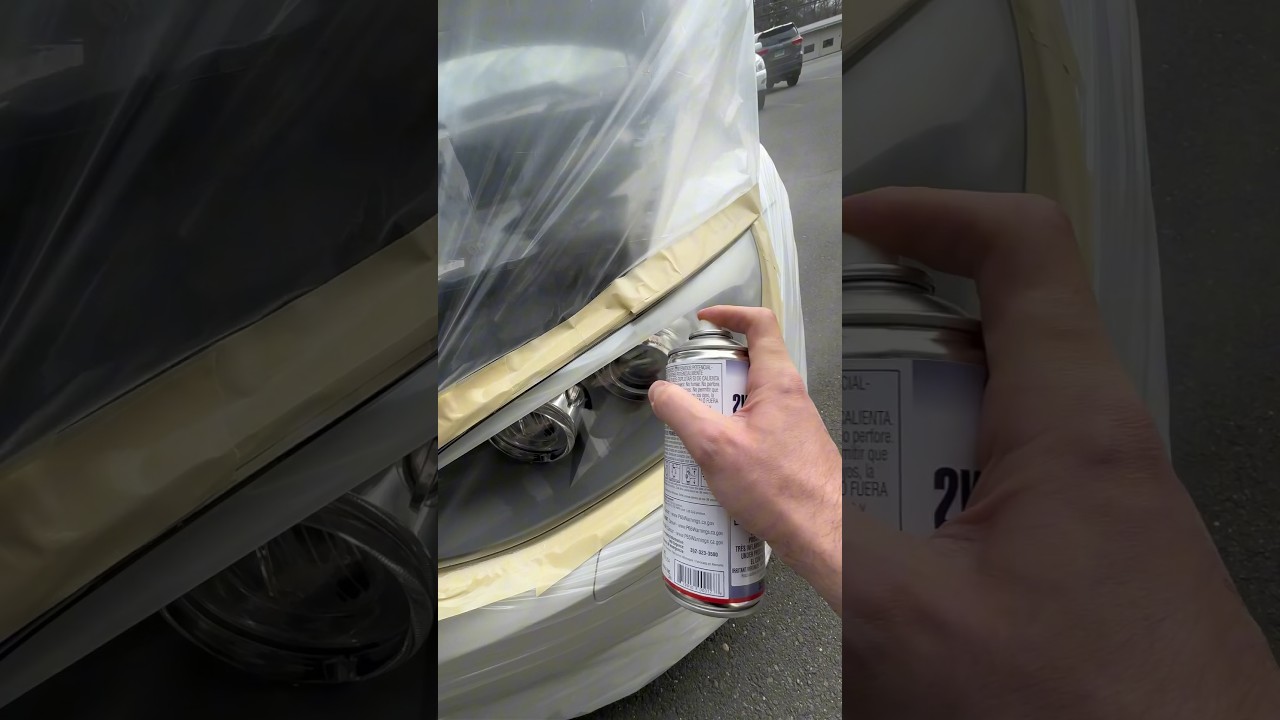 POV Clear Coating BMW 3 Series Headlights!
