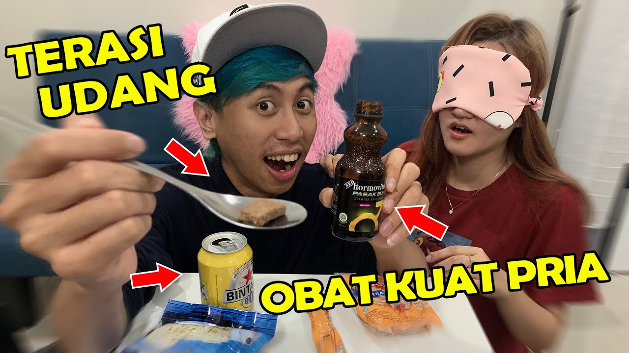 CHALLENGE BAR BAR ! OLIV DI SIKSA SAMPE MAMPUS ! What's In My Mouth Challenge !