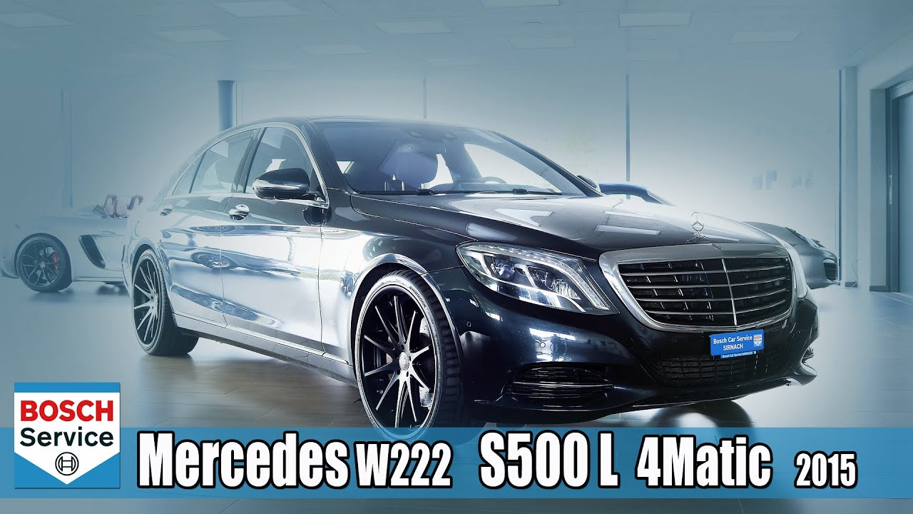Mercedes W222 S500 L 4Matic 2015