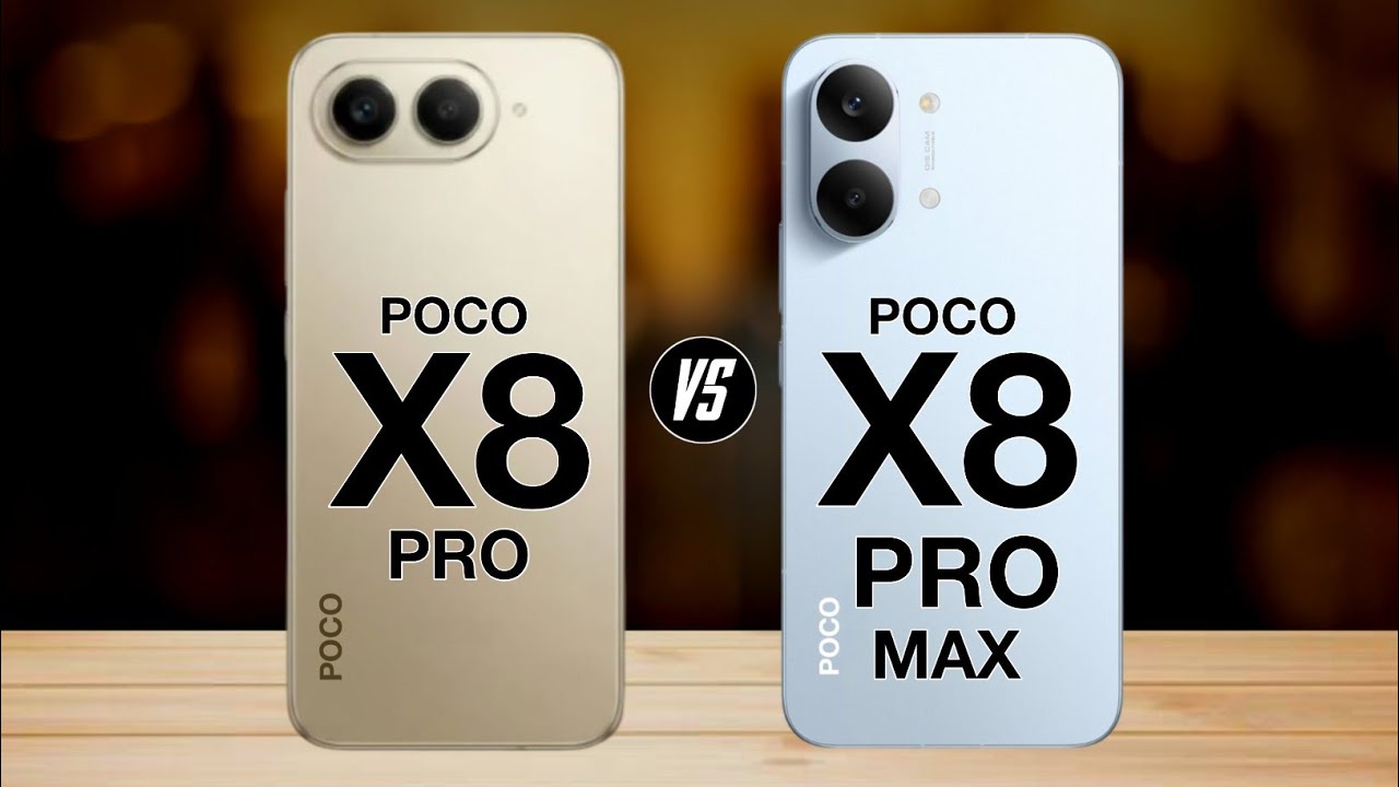 Poco x8 pro vs poco x8 pro max - full comparison 🔥 which one is best