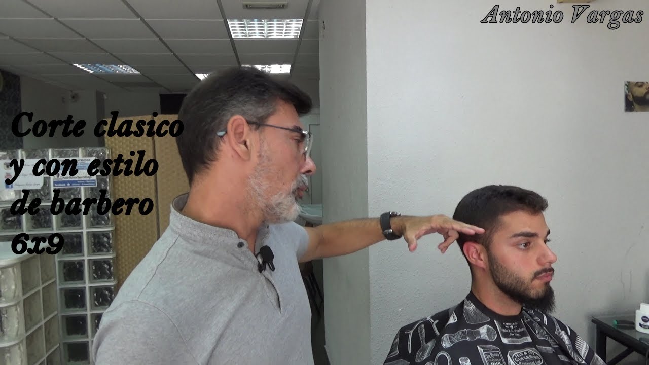 6x9 corte clásico no Fade ideal para el cabello de Mesi