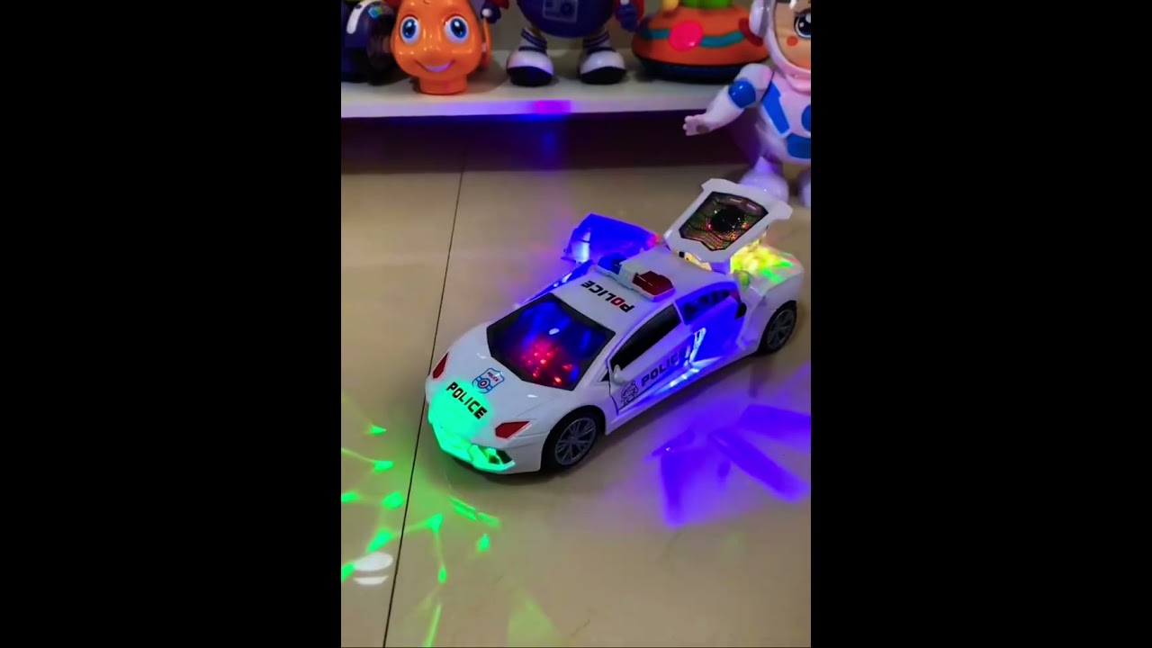 Police car with lights  and music | playmaster toys