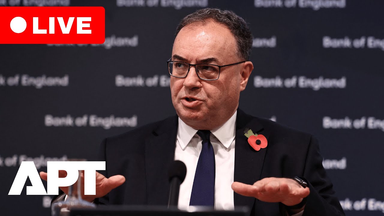 LIVE | Bank of England Governor Bailey Faces Treasury Committee Over UK Economic Outlook | APT