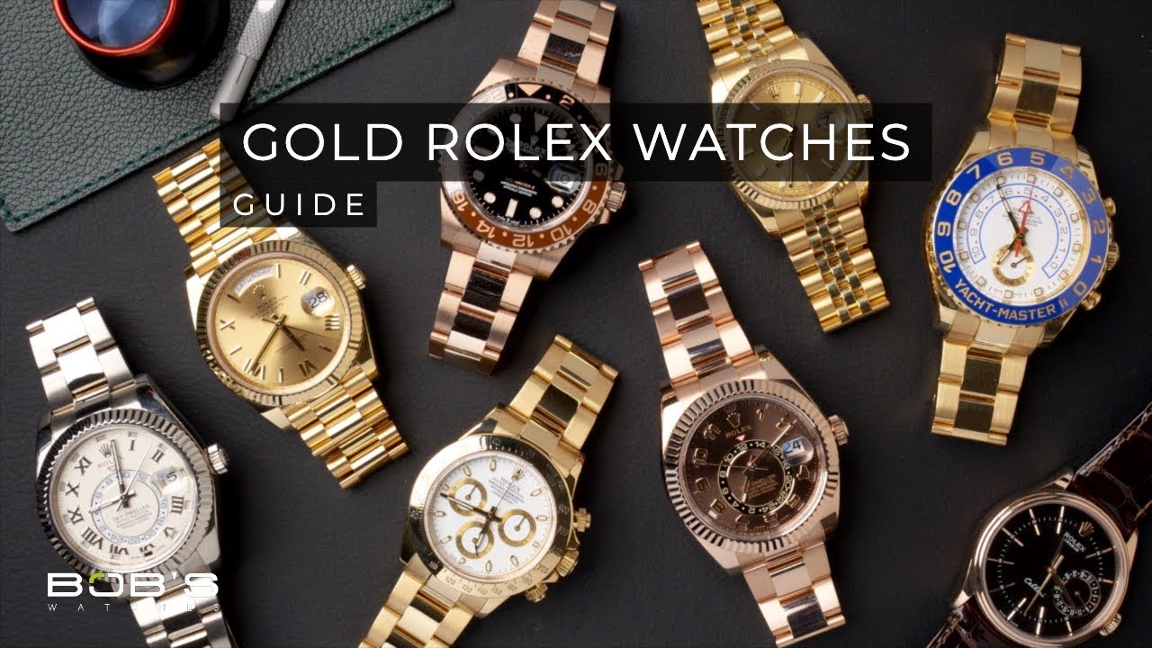 Gold Rolex Watches - Ultimate Buying Guide