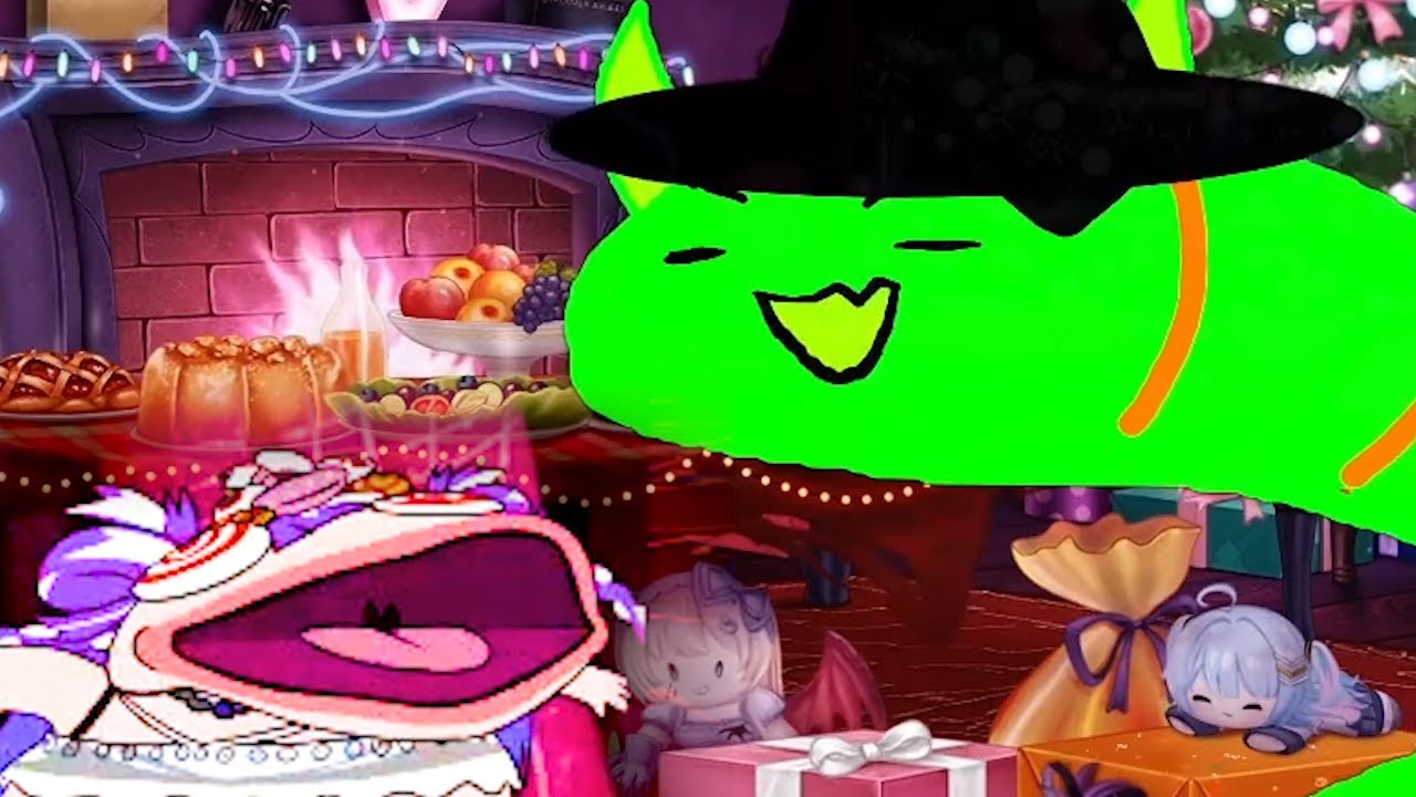 Ironmouse Sings Defying Gravity for Michi (as a Witchy Worm)