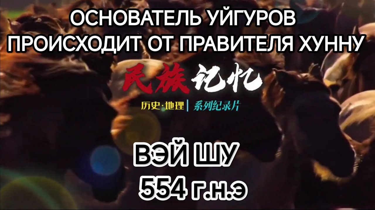 УЙГУРЫ - ПОТОМКИ ХУННУ. КИТАЙСКИЕ ХРОНИКИ УТВЕРЖДАЮТ! 