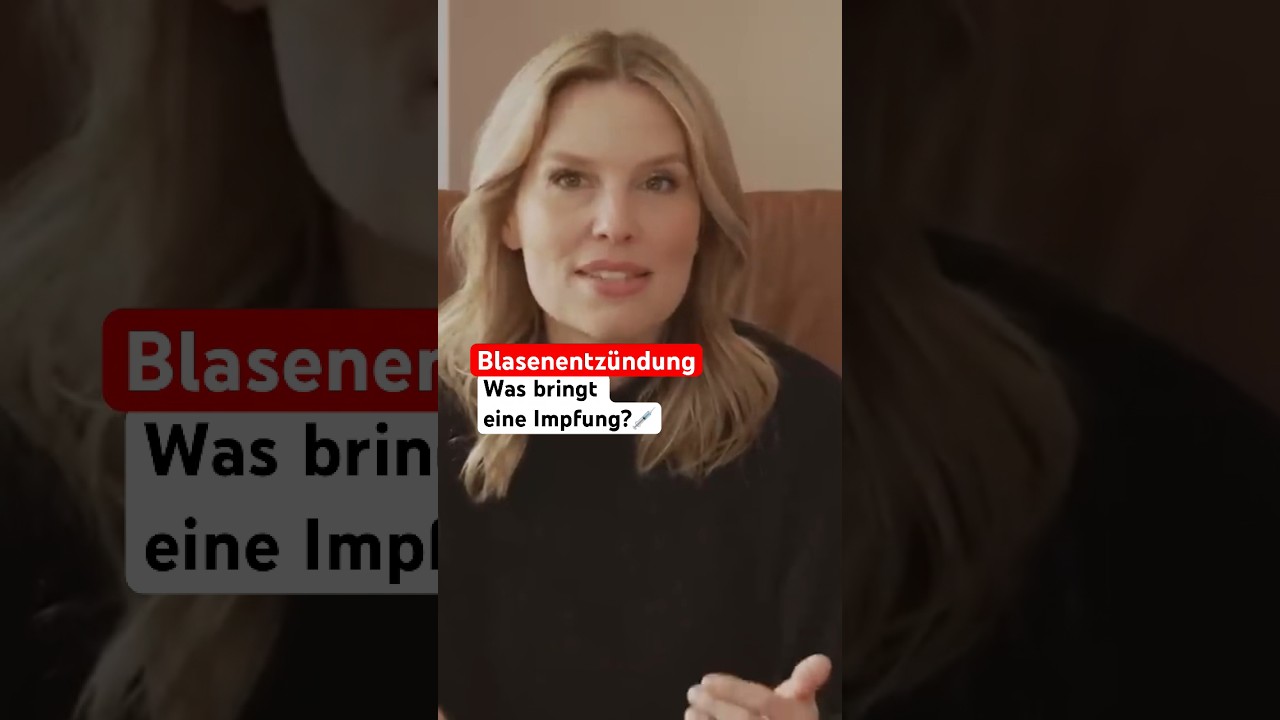 St&auml;ndig #blasenentz&uuml;ndung - was tun? Ist eine #Impfung sinnvoll? Das sagt Dr. Fischer #shorts #ndr