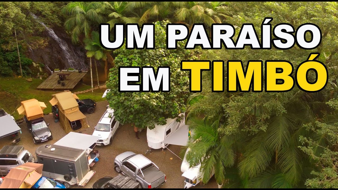 Achamos um PARAÍSO em TIMBÓ