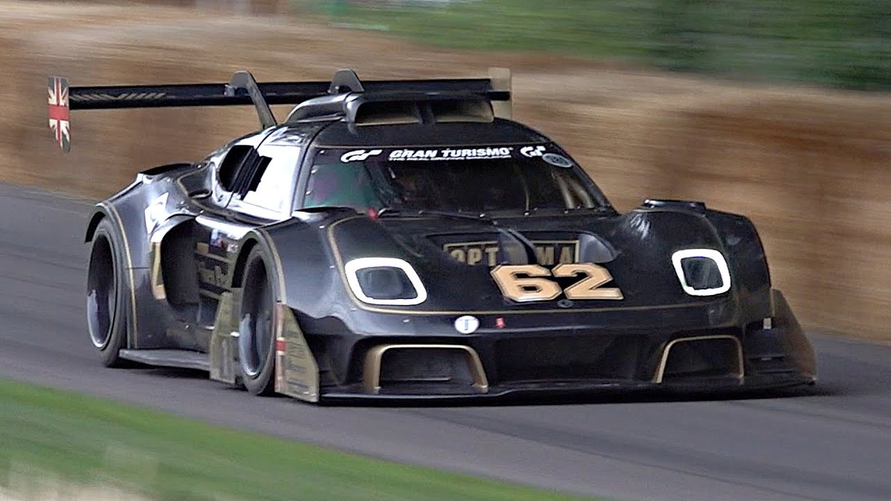Radford Type 62-2 Pikes Peak MONSTER full-sending it at Goodwood FoS 2023 | 710bhp/861kg