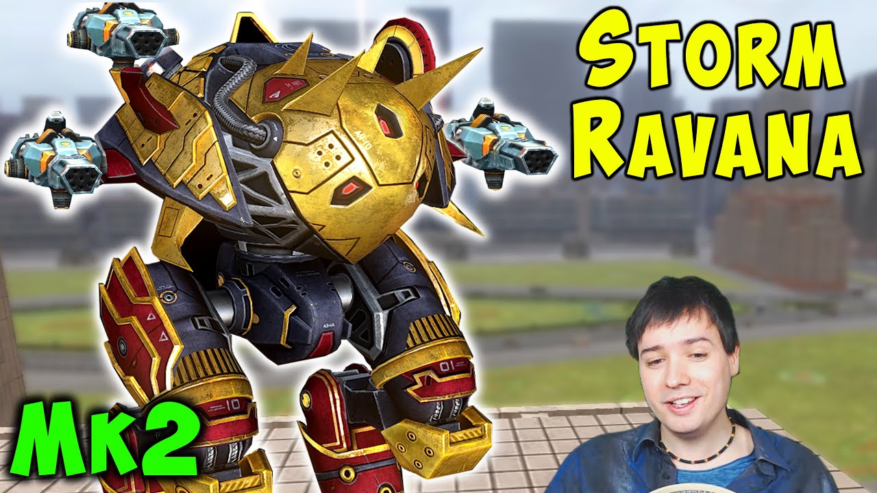 STORM RAVANA Mk2 &mdash; ОПАСНО! Геймплей War Robots Mk2 WR